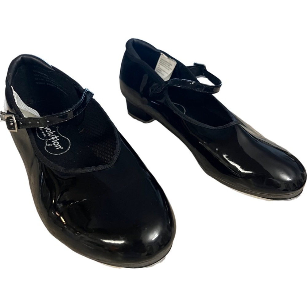 Revolution Dancing Tap Black Parent Shoes Size 7.5